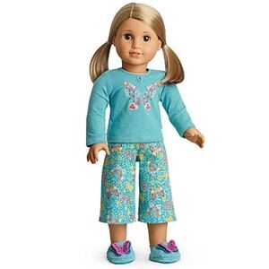 American girl butterfly garden pajamas
